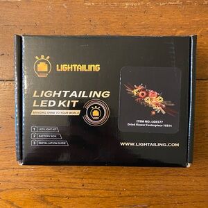 LEGO Lightailing LED light kit for Icons Dried Flower Centerpiece set 10314 NEW